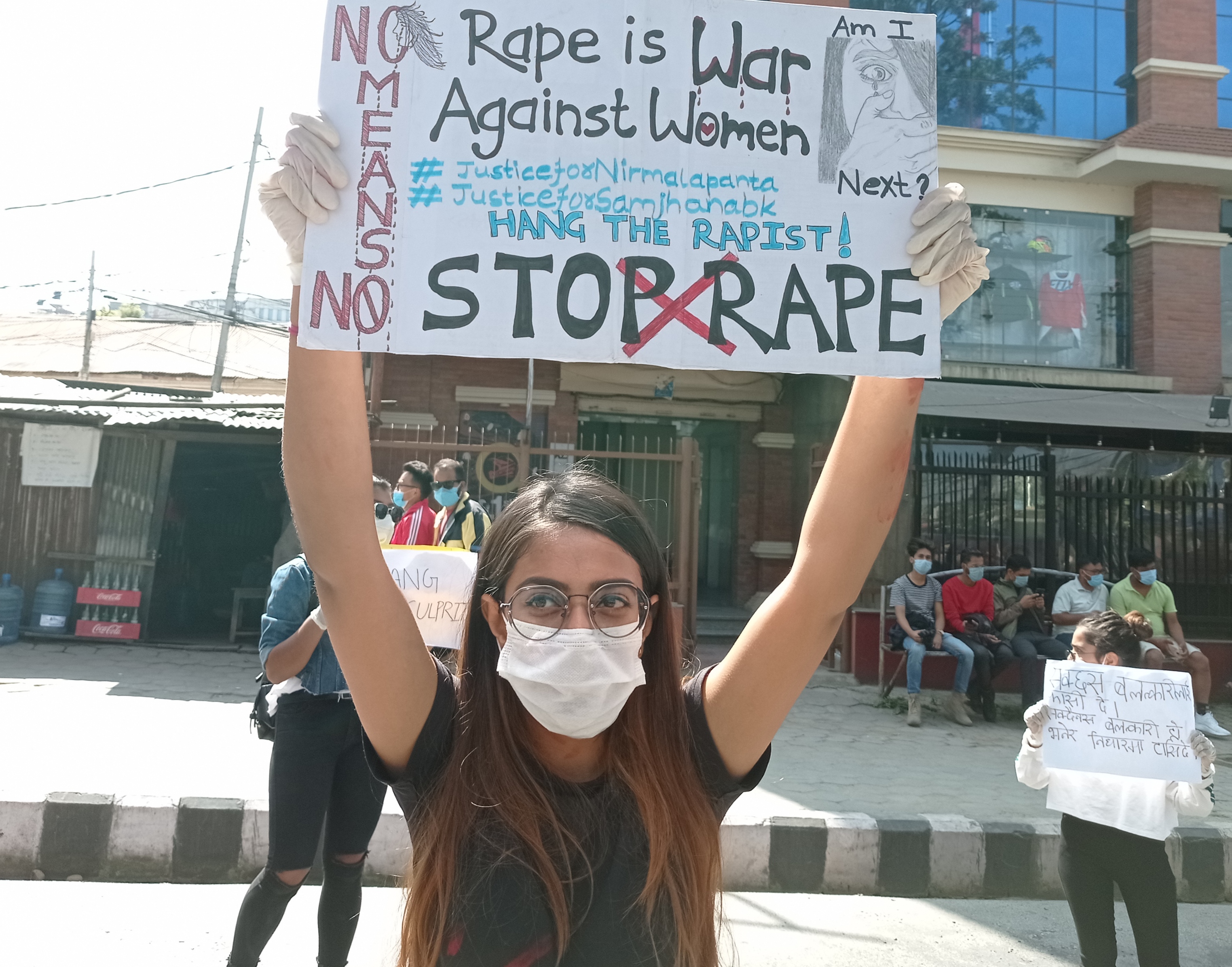 बलात्कारविरुद्ध प्रदर्शन (फोटो फिचर)