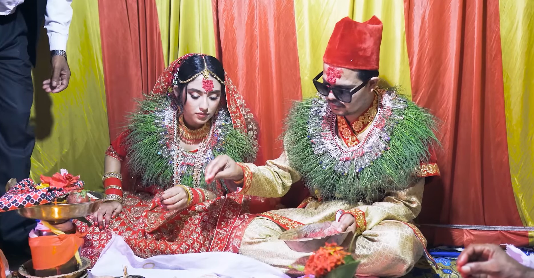 फुलपातीको दिन कमल र मेलिनाको विवाह