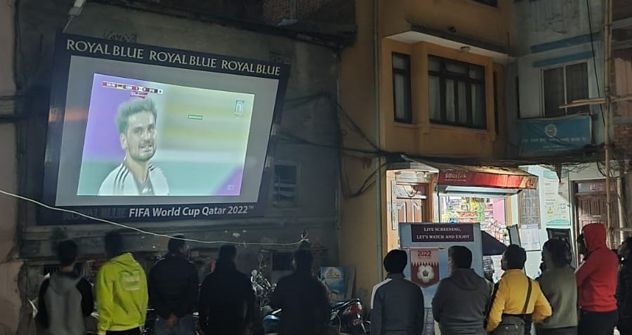 काठमाडाैंका टाेल-टाेलमा विश्वकप फुटबल स्क्रिनिङका लागि सम्झाैता