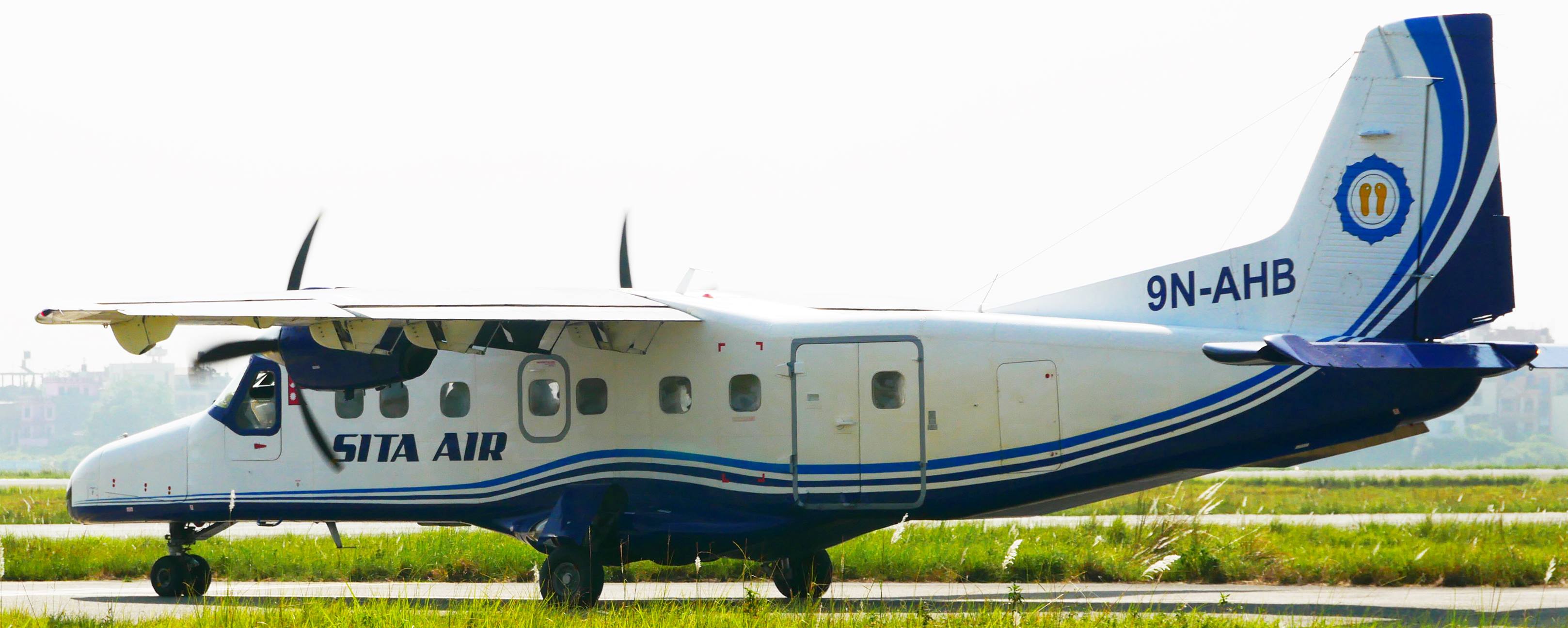 टरिगाउँ विमानस्थलमा सीताको परीक्षण उडान, रुख र चराले समस्या हुने क्याप्टेनको भनाइ